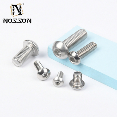 DIN Standard M2 M2.5 M3 M4 M5 M6M8 M10 M12 M14 M16 M18 M20 M24 M27 M30 Screws et boulons personnalisés en acier inoxydable 304
