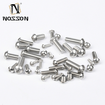 DIN Standard M2 M2.5 M3 M4 M5 M6M8 M10 M12 M14 M16 M18 M20 M24 M27 M30 Screws et boulons personnalisés en acier inoxydable 304