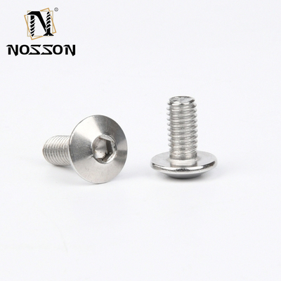 DIN Standard M2 M2.5 M3 M4 M5 M6M8 M10 M12 M14 M16 M18 M20 M24 M27 M30 Screws et boulons personnalisés en acier inoxydable 304