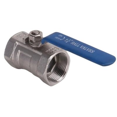 Structure de diaphragme haute pression personnalisée en PTFE, en acier inoxydable de 1/4 pouce, soupape à bille 316 pour taille de port, certifiée ISO9001