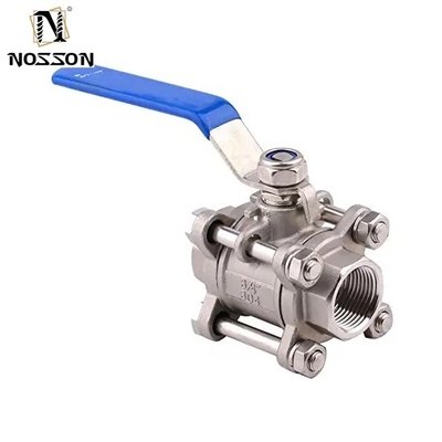 Soutien personnalisé ODM 1/2 &quot; 4 &quot; soupape à bille en acier inoxydable noir DN50 pour les applications industrielles