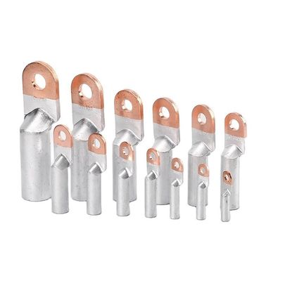 Terminal d'anneau à haute température DL-95 pour la fabrication automobile en laiton à deux trous type terminal de cuivre