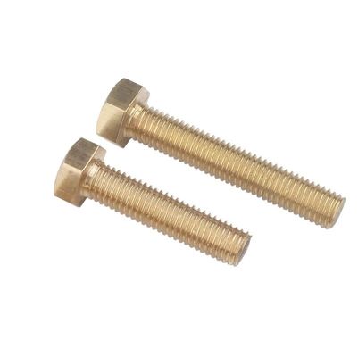 Système de mesure INCH L'acier/la cuivre boulon hexagonal m3 m4 m5 m6 m8 m10 m12 m14 m16 m20 avec norme ANSI