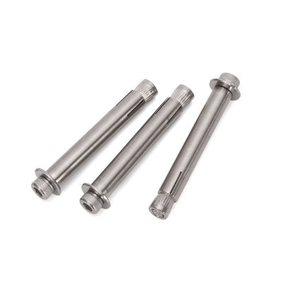 1/2 diamètre en acier inoxydable plaqué Ancrage d'expansion Boulon vis Boulon tête hexagonale béton pour une longue durée dans le système métrique
