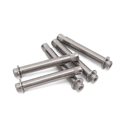 Diamètre métrique 1/2 Stock SS304 Manches Ancres en acier inoxydable Hex Socket Pan Expansion de la tête de l'ancre boulon pour la construction