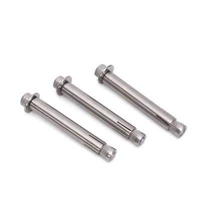 Diamètre métrique 1/2 Stock SS304 Manches Ancres en acier inoxydable Hex Socket Pan Expansion de la tête de l'ancre boulon pour la construction