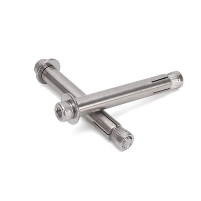 3/8 ISO standard brun 304 en acier inoxydable vis hexagonale d'expansion intérieure intégrée boulon d'explosion M6M8M10M12 avec tailles personnalisées