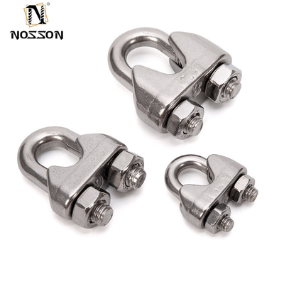 Clamps à double tuyau Clip de câble en acier inoxydable standard GB pour fixations DIN741 Personnalisable Supporté OEM