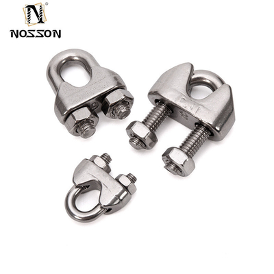 Clamps à double tuyau Clip de câble en acier inoxydable standard GB pour fixations DIN741 Personnalisable Supporté OEM