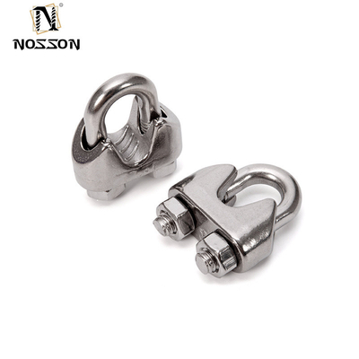 Clamps à double tuyau Clip de câble en acier inoxydable standard GB pour fixations DIN741 Personnalisable Supporté OEM