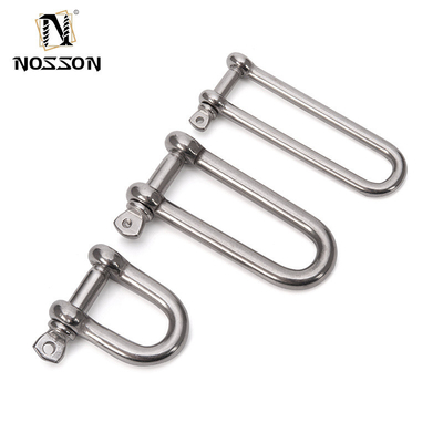 Type de boulon DEE SHACKLES Technologie 304 316 en acier inoxydable vis encapsulée broche large D Liens de coulée de précision