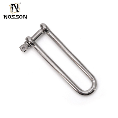 Type de boulon DEE SHACKLES Technologie 304 316 en acier inoxydable vis encapsulée broche large D Liens de coulée de précision