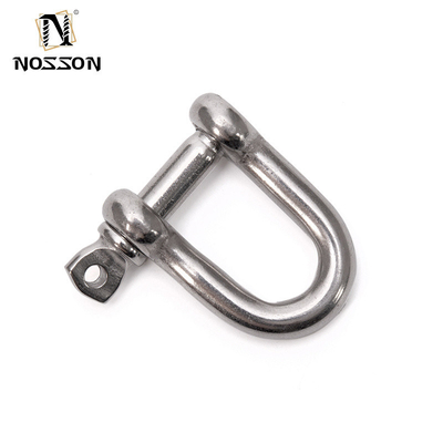 Type de boulon DEE SHACKLES Technologie 304 316 en acier inoxydable vis encapsulée broche large D Liens de coulée de précision