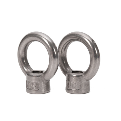 A4-80 DIN 304 acier inoxydable en forme d'anneau de levage de l'œil Noix 5/16 &quot;avec système de mesure métrique