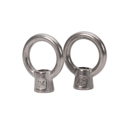 A4-80 DIN 304 acier inoxydable en forme d'anneau de levage de l'œil Noix 5/16 &quot;avec système de mesure métrique