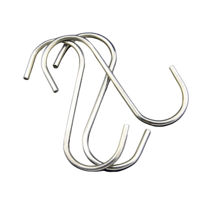 Crochets métalliques métriques bleus anodisés en forme de S pour l'affichage de meubles de cuisine m1.6 m2 m2.5 m3 m4 m5 m6 m8 m10 m12 m14 m16 m20