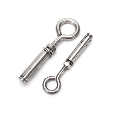 Ancres d'expansion vis de boulon pour mur de béton 1,6 m2 INCH Système de mesure ANSI/ASME Standard 304 en acier inoxydable