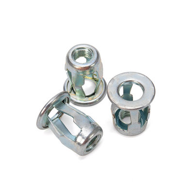 Métrique M5 Tête plate à fente de carrosserie Jack Nut Blind Rivet Nut pour fixation lourde