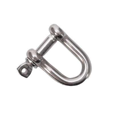 Système de mesure métrique en acier inoxydable de sécurité hautement poli vis encapsulée pin DEE SHACKLES SS304 SS316 D Chackle
