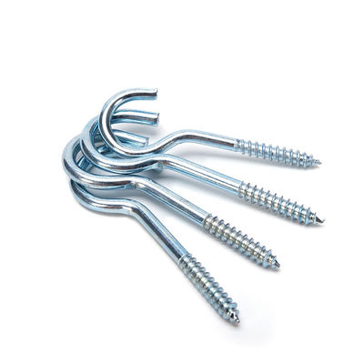 JIS Standard Eye Hook Screw Fil en acier au carbone fil en bois M1.6 M2 M2.5 M3 M4 M5 M6 M8 M10 M12 M14 M16 M20 Finition noire en acier inoxydable