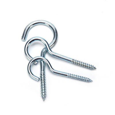 Fermeture métrique en acier L Hook Eye Ring en forme d'autocollant en bois Lag Sheep Eye Screw M1.6 M2 M2.5 M3 M4 M5 M6 M8 M10 M12 M14 M16 M20