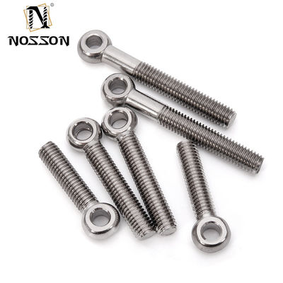 Finition galvanisée personnalisée M5M6M8M10 Boucle oculaire en acier inoxydable Noeud coulissante vis O-anneau trou Boucle à tête ronde