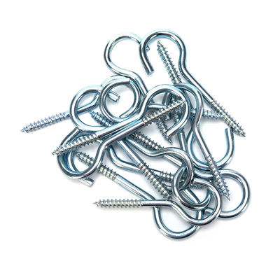 Fermeture métrique en acier L Hook Eye Ring en forme d'autocollant en bois Lag Sheep Eye Screw M1.6 M2 M2.5 M3 M4 M5 M6 M8 M10 M12 M14 M16 M20