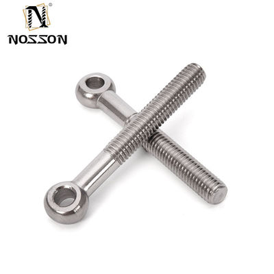 Système de mesure métrique DIN Standard Galvanisé Boulure de tête ronde avec vis de fixation personnalisées et matériau SS304