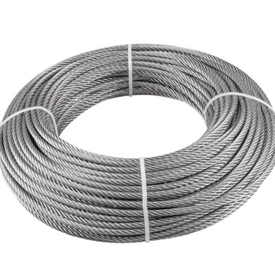 Maillons de câbles extérieurs hautement poli 304 316 fil d'acier inoxydable en couleur personnalisée pour diverses applications