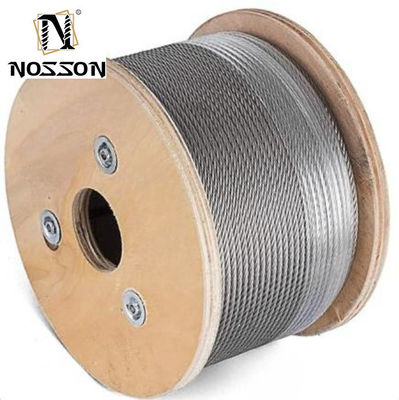 Maillons de câbles extérieurs hautement poli 304 316 fil d'acier inoxydable en couleur personnalisée pour diverses applications