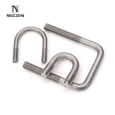 Boulons M10 U en acier inoxydable 304 pour les applications de la norme ISO Tailles M6-M16 Conforme à la norme DIN