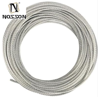 Tape à câble AISI SUS 304 316 Corde en acier inoxydable 1 mm 1.5 mm 2 mm 3 mm 4 mm 5 mm 6 mm 7 mm 8 mm 9 mm 10 mm Couleur personnalisée