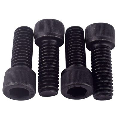 DIN Standard Black Oxide Hexagon Socket Screw M10 M12 100 mm Hex Socket Head Cap Screws Allen Head Screw pour le secteur industriel