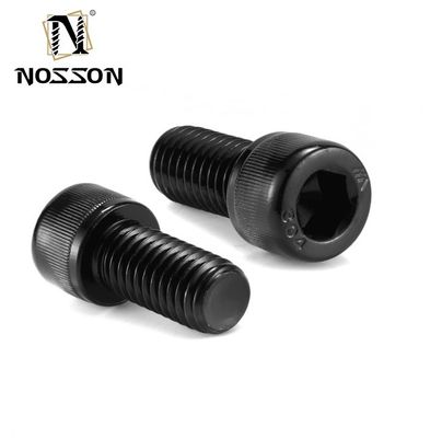 DIN Standard Black Oxide Hexagon Socket Screw M10 M12 100 mm Hex Socket Head Cap Screws Allen Head Screw pour le secteur industriel