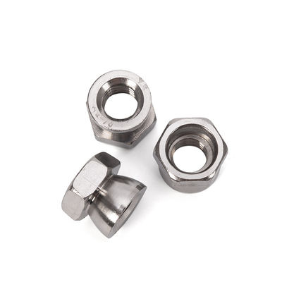 Sécurisez votre propriété avec M6 M8 M10 anti-vol en acier inoxydable Noix de ciseau de sécurité et finition chromée