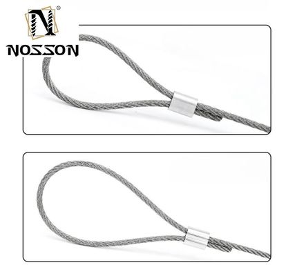 M6 1,6-5,5 mm Mer Commercial Longline Single Double Crimping à l'eau salée en aluminium Crimps de pêche Manche avec l'eau salée standard GB