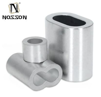 ISO Standard ZINC PLATED Finish 500pcs/Box Crimps de pêche pour les connecteurs de manœuvre dans les tubes en alliage d'aluminium