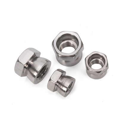 Système de mesure métrique Tordre des écrous hexagonaux anti-vol en acier inoxydable 304 316 Pour la norme DIN