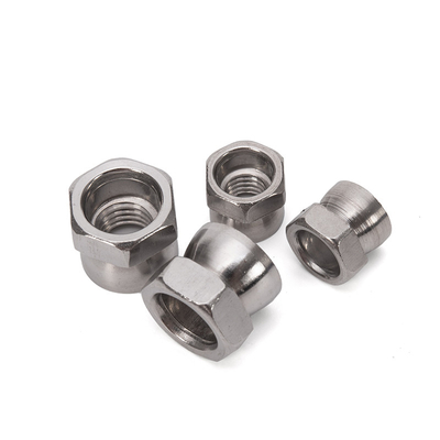 Traitement de surface galvanisé M3 en acier inoxydable Noix de flange hexagonale 12 mm Longueur du boulon pour les équipements miniers et médicaux