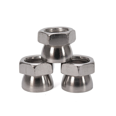 Traitement de surface galvanisé M3 en acier inoxydable Noix de flange hexagonale 12 mm Longueur du boulon pour les équipements miniers et médicaux