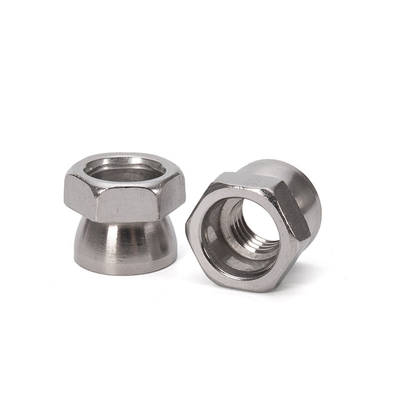 Traitement de surface galvanisé M3 en acier inoxydable Noix de flange hexagonale 12 mm Longueur du boulon pour les équipements miniers et médicaux