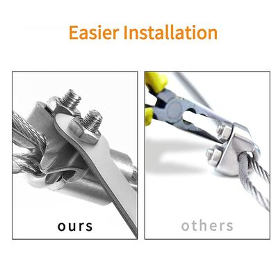 Soutien personnalisé pour les engins de l'industrie lourde JIS Standard Double Pipe Clamps Galvanisés Clip de câble de câble de câble