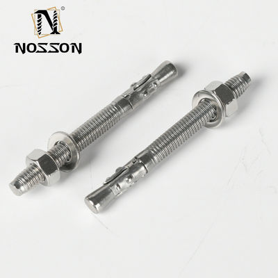 Fermetures en acier inoxydable poli pour la réparation automobile M6 M8 M12 Gecko Béton chute dans l'ancre manche coin d'expansion de l'ancre boulon