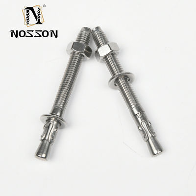 Fermetures en acier inoxydable poli pour la réparation automobile M6 M8 M12 Gecko Béton chute dans l'ancre manche coin d'expansion de l'ancre boulon