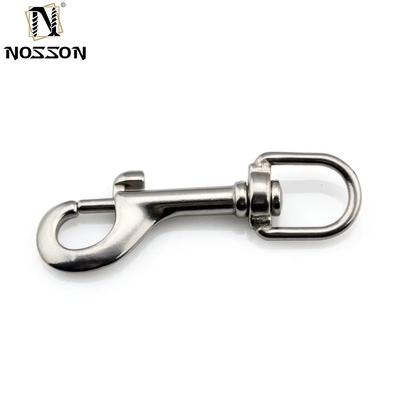 Carabiner à boulons en acier inoxydable à finition simple pour l'industrie générale 10 mm