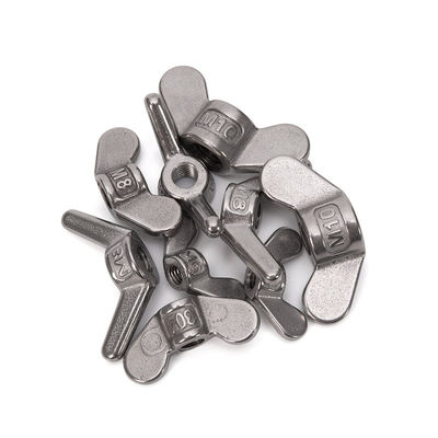 Noix de l'aile en acier allié M4 M5 M6 M8 M10 M12 M14 M16 M18 M20 M22 M24 DIN315 pour système de mesure métrique