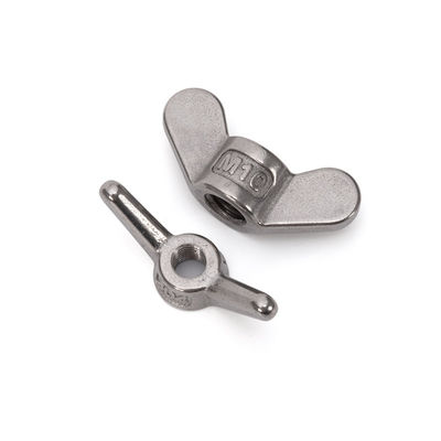 Noix de l'aile en acier allié M4 M5 M6 M8 M10 M12 M14 M16 M18 M20 M22 M24 DIN315 pour système de mesure métrique