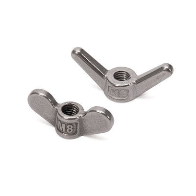 Noix de l'aile en acier allié M4 M5 M6 M8 M10 M12 M14 M16 M18 M20 M22 M24 DIN315 pour système de mesure métrique