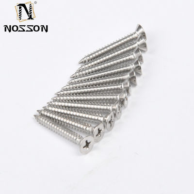 Projets de construction d'électricité Finition à l'oxyde noir en acier inoxydable contre-enfoncée vis de tête avec finition standard ISO et simple