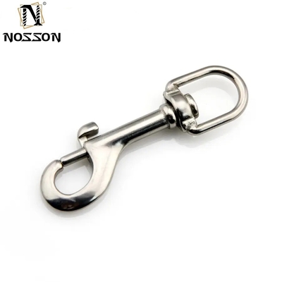 L'acier inoxydable SS304 SS316 A2 A4 Ovale Ring Dog Leash Rope Round Eye Swivel Snap Hook Accessoire essentiel pour l'industrie lourde
